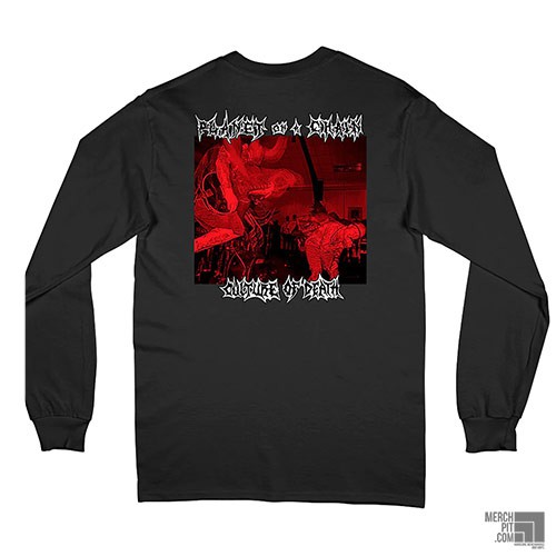 PLANET ON A CHAIN ´Culture Of Death´ Black Longsleeve - Back
